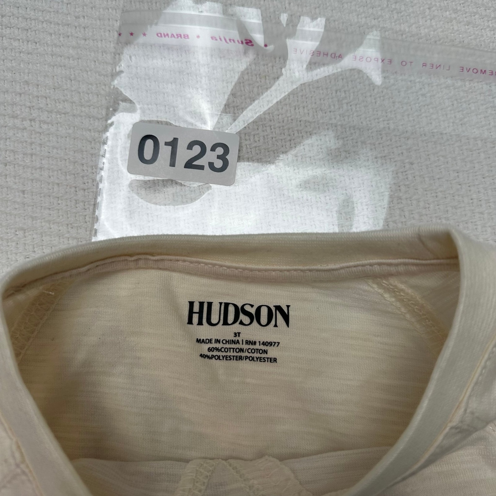 Hudson Toddler Boys Striped Tee 3t — image 3 of 3